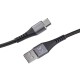 Intenso Cable de carga/datos USB-C A315C, 1,5 m, carga rápida hasta 60 vatios, negro